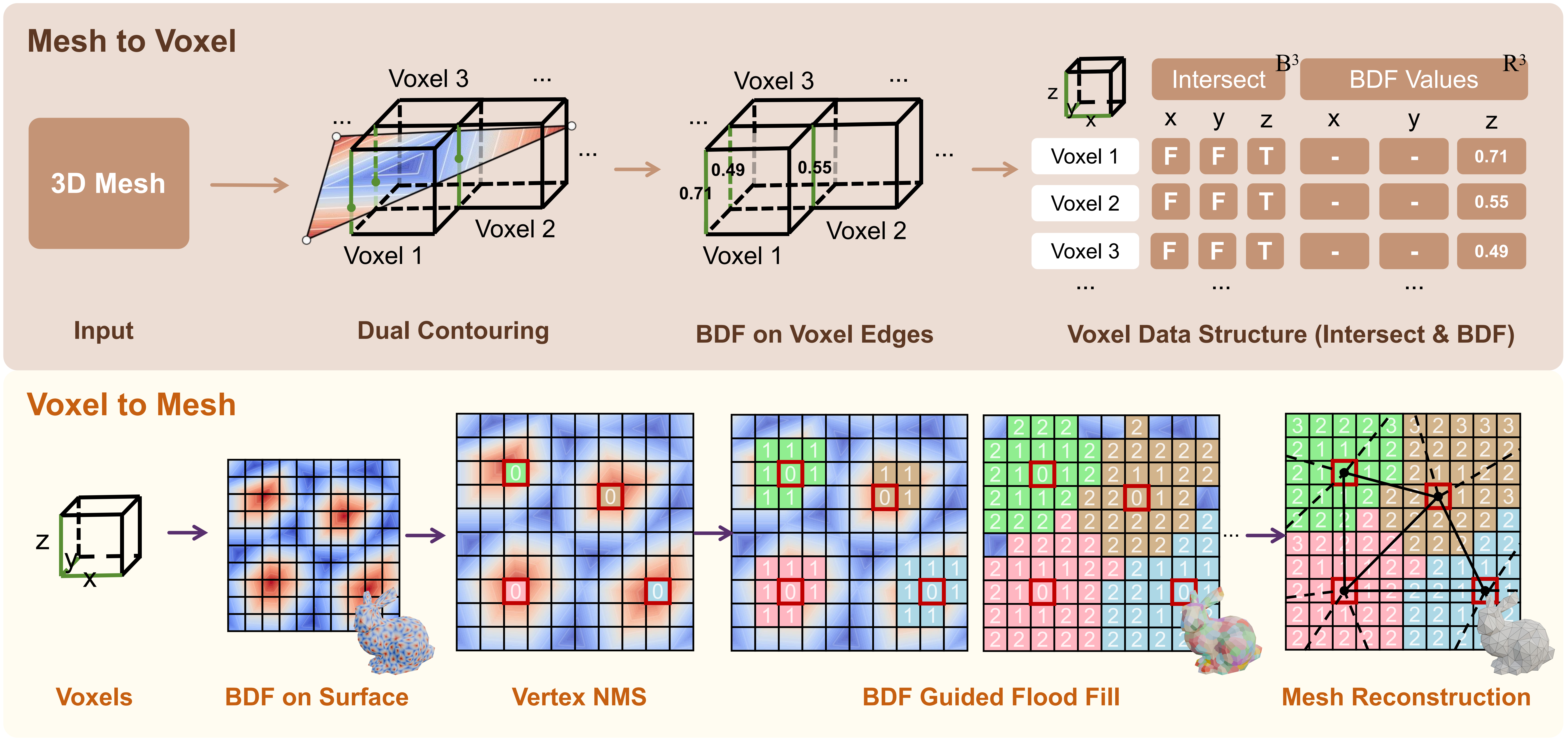 BDF Encoding and Decoding Pipeline
